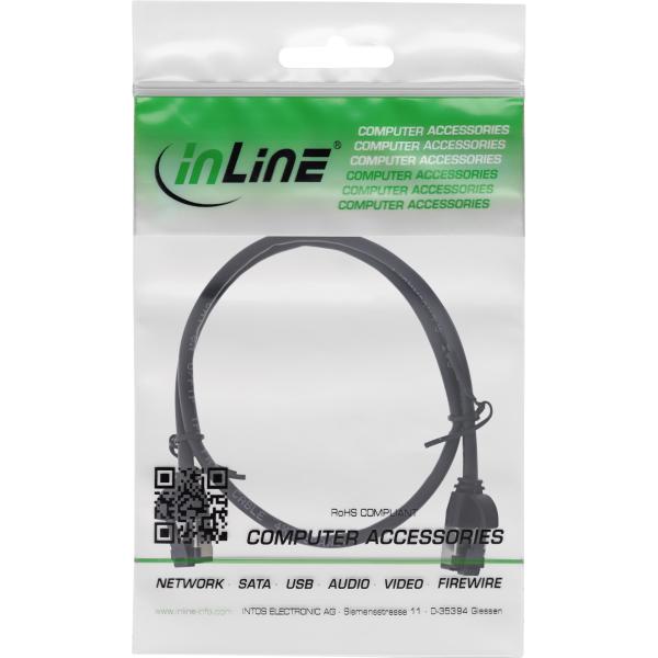 InLine® Patchkabel slim, U/FTP, Cat.8.1, TPE halogenfrei