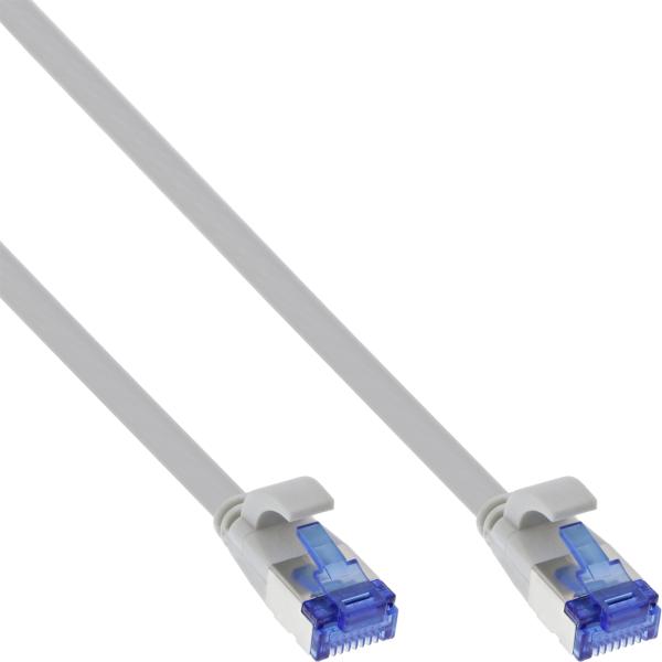 InLine® Patchkabel flach, U/FTP, Cat.6A, TPE halogenfrei
