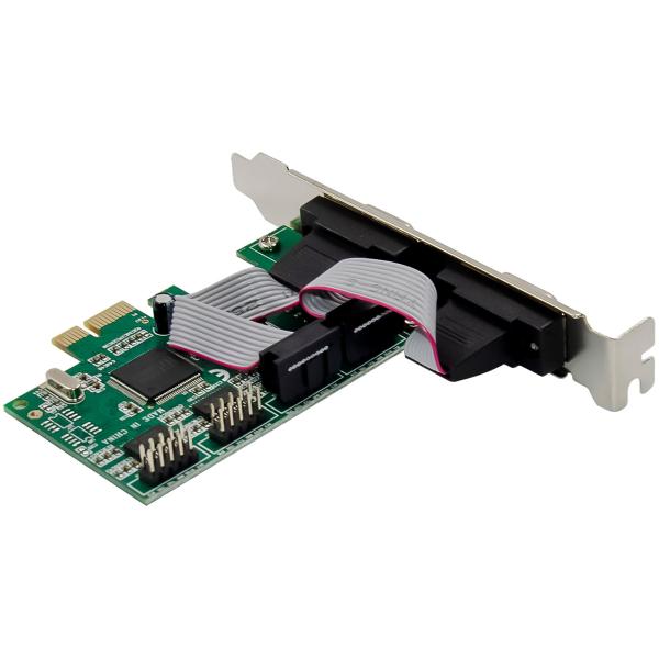 InLine® PCIe 4-Port RS-232 Karte, 4x D-Sub 9 Stecker, inkl. Low-Profile