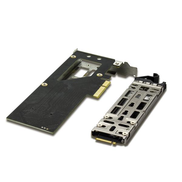 FANTEC NVMe PCIe TR-1, M.2 NVMe PCIe Adapter Karte