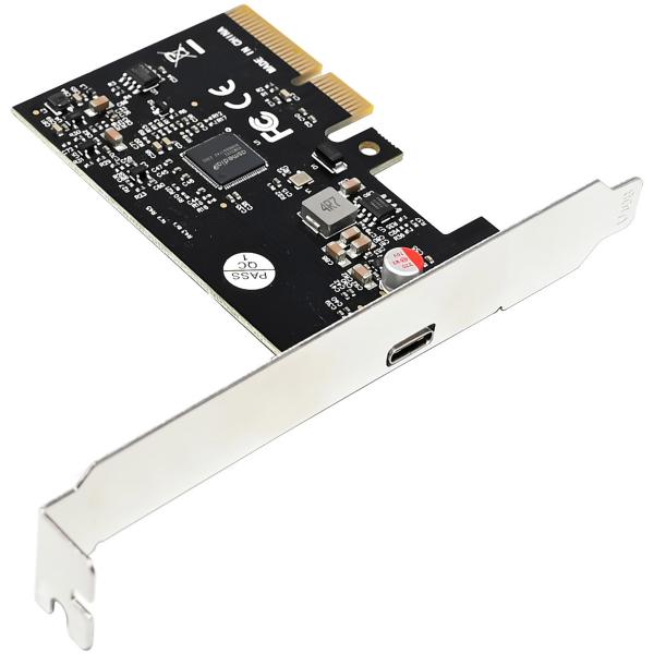 InLine® Schnittstellenkarte, PCIe x4, 1x USB-C Buchse, USB 3.2 Gen.2x2