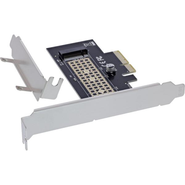 InLine® PCIe Karte zu 1x intern NVMe M.2 Key M, PCIe x4