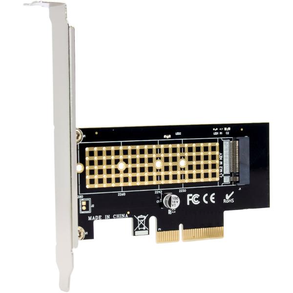 InLine® PCIe Karte zu 1x intern NVMe M.2 Key M, PCIe x4