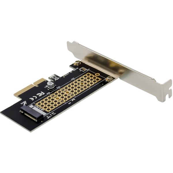InLine® PCIe Karte zu 1x intern NVMe M.2 Key M, PCIe x4