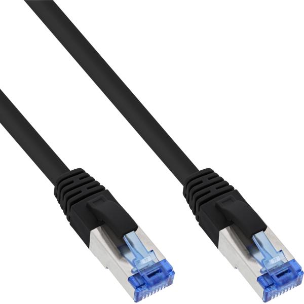 InLine® Patchkabel, S/FTP (PiMf), Cat.6A, halogenfrei