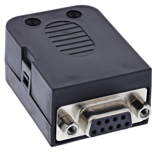InLine® D-Sub 9 Breakout-Terminalblock, Buchse, Schraubklemme
