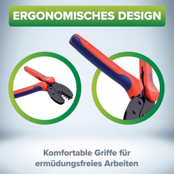 InLine® Crimpzange für Solar Photovoltaik (PV4, MC4) Steckverbinder